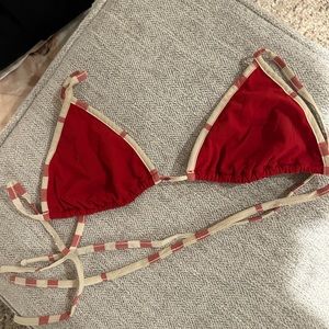 Burberry bikini top